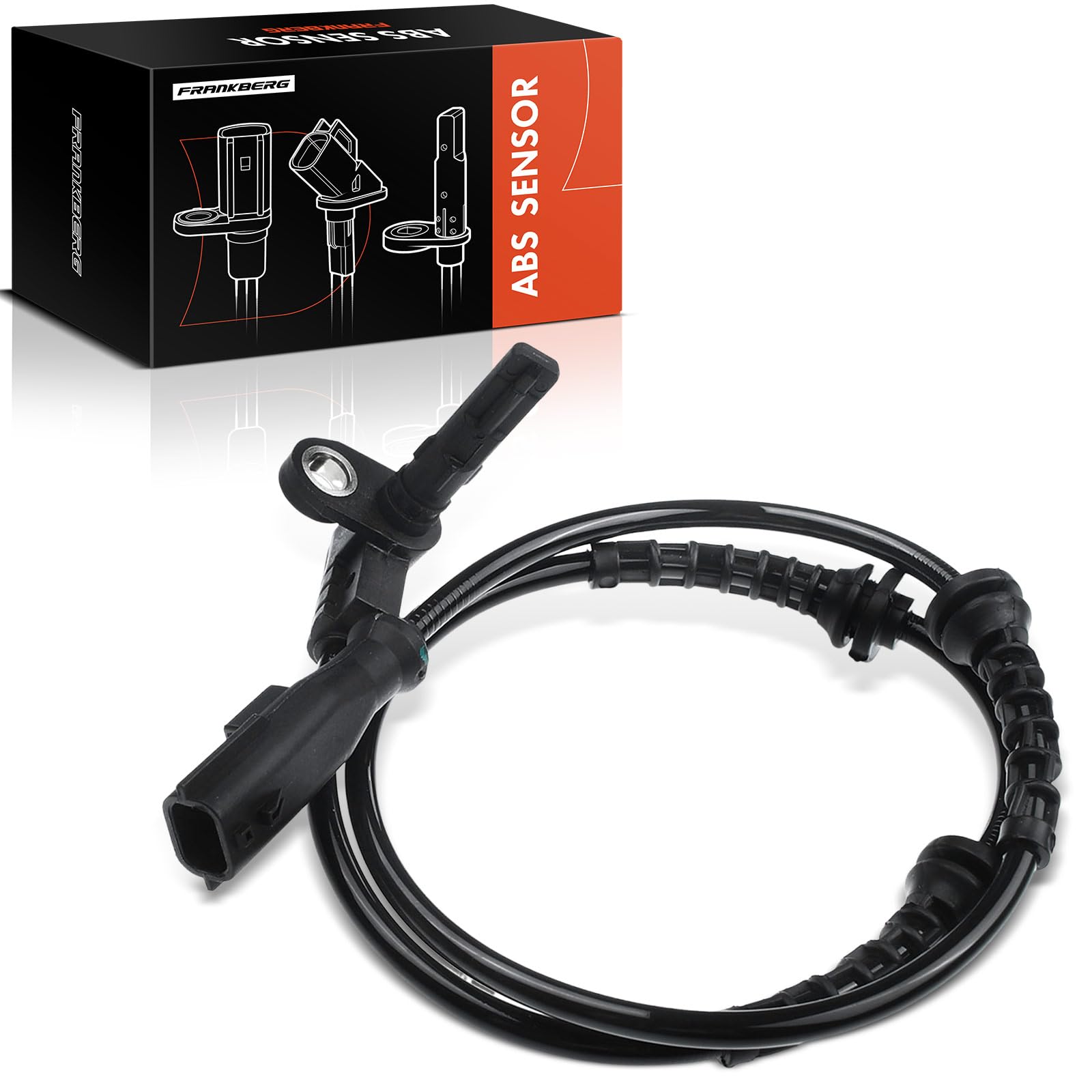 Frankberg Capteur ABS essieu avant 479103473R | Compatible avec: M.e.g.a.n.e IV Hatchback B9A/M/N, Talisman Grandtour KP, Talisman LP, Scénique IV J9, Espace V JR