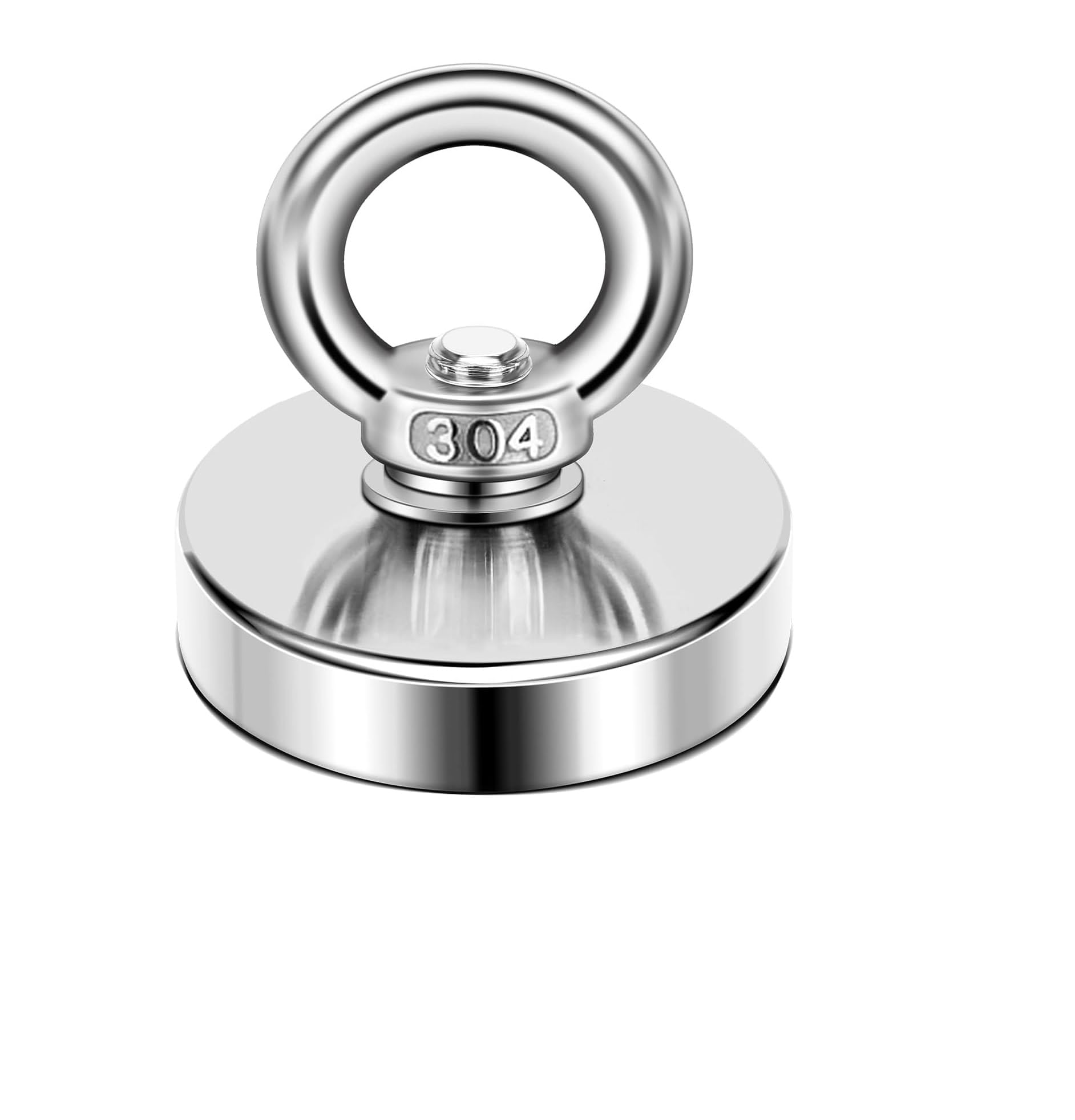 ALEAF 1 Piece of 42mm Super Strong Neodymium Fishing Magnets, 30-45 Kgs Vertical Pulling Force Rare Earth Magnet with Hole Eyebolt Diameter for Retrieving in River and Magnetic Fishing (B0DC1164HP) Amazon Price History, Amazon Price Tracker