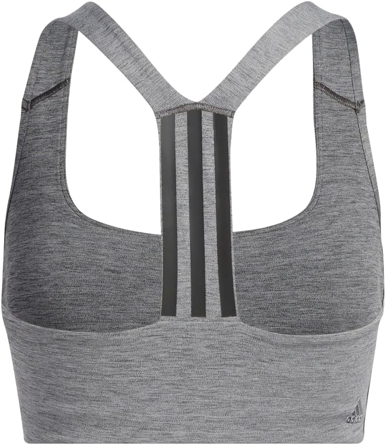 adidas Women's Training Medium Support Better 3-Stripes Bra