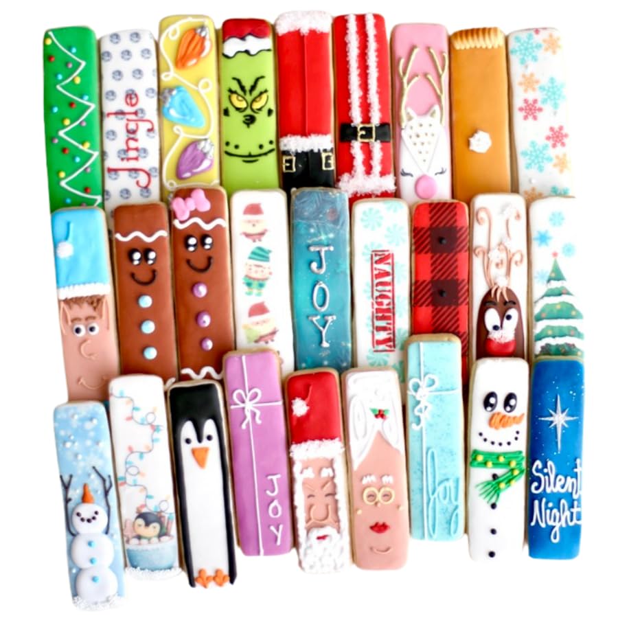 18 Pc. Christmas Cookie Stick Boxed Gift Set! Christmas, Holiday, Hostess Party Gift!