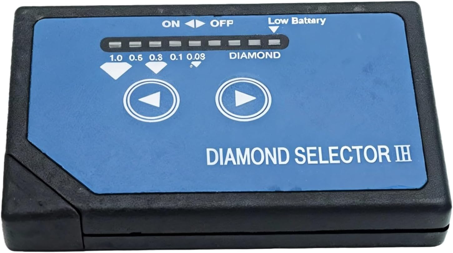 Tester for Jewelers, Portable Gemstone Detector with Led and Audio Alerts for Quick Identification