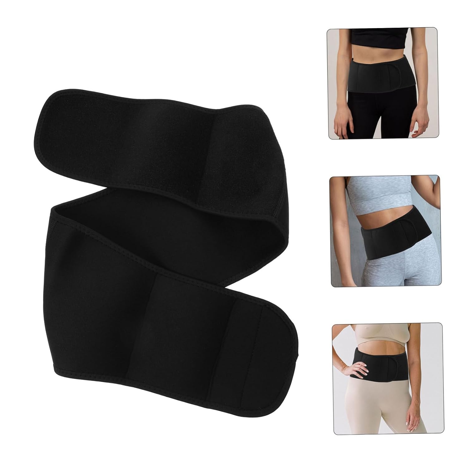 Waist Brace Lumbar Support Belt, Lower Back Support Brace, Breathable Adjustable Waist Trainer for Athletes, Gym Workout, Sports, Work, Relief