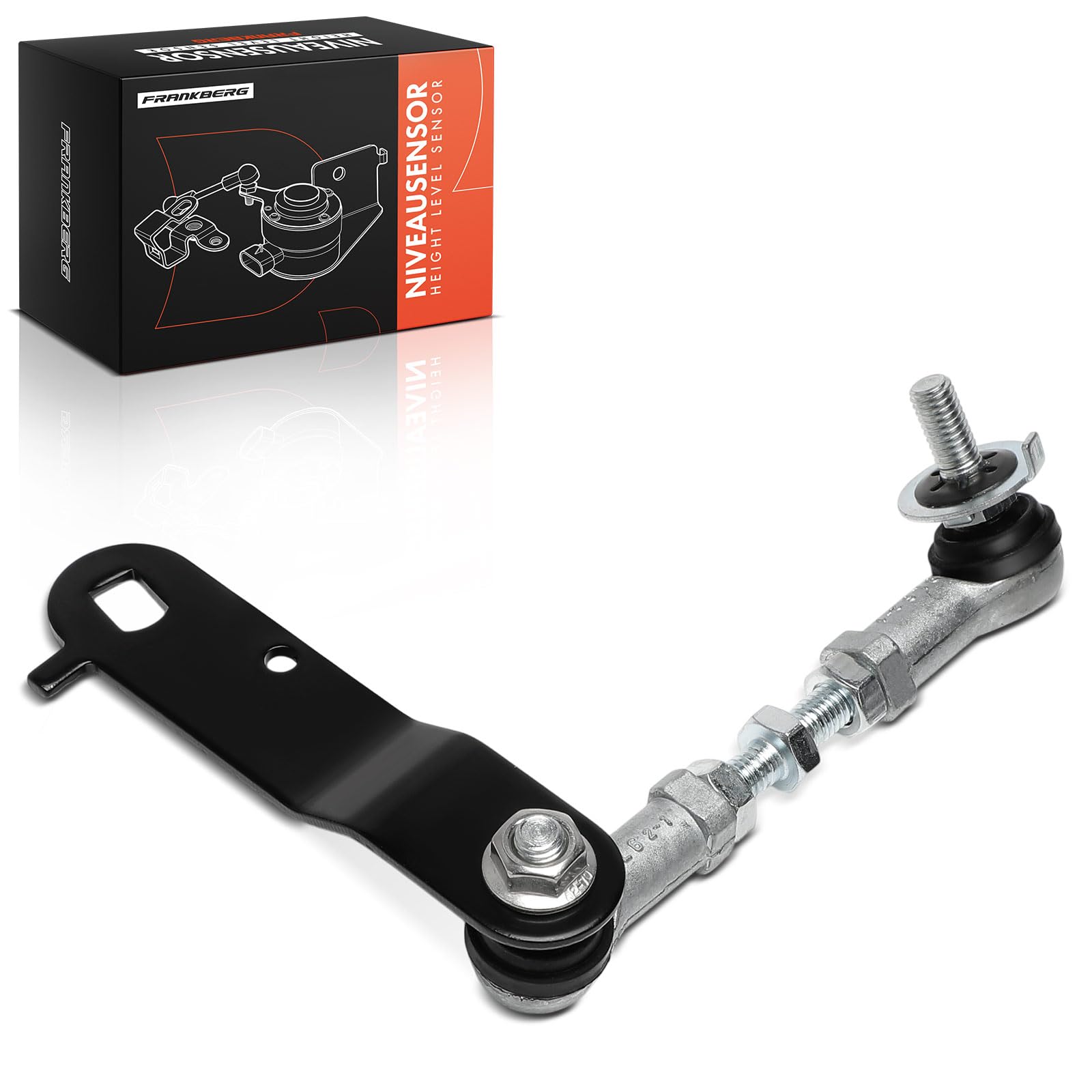 Frankberg Sensor de nivel Sensor de altura Compatible con Serie 5 Touring F11 Serie 1 E81 Serie 3 Compact E46 X3 E83 Serie 3 Touring E91 Replace# 48906-35010