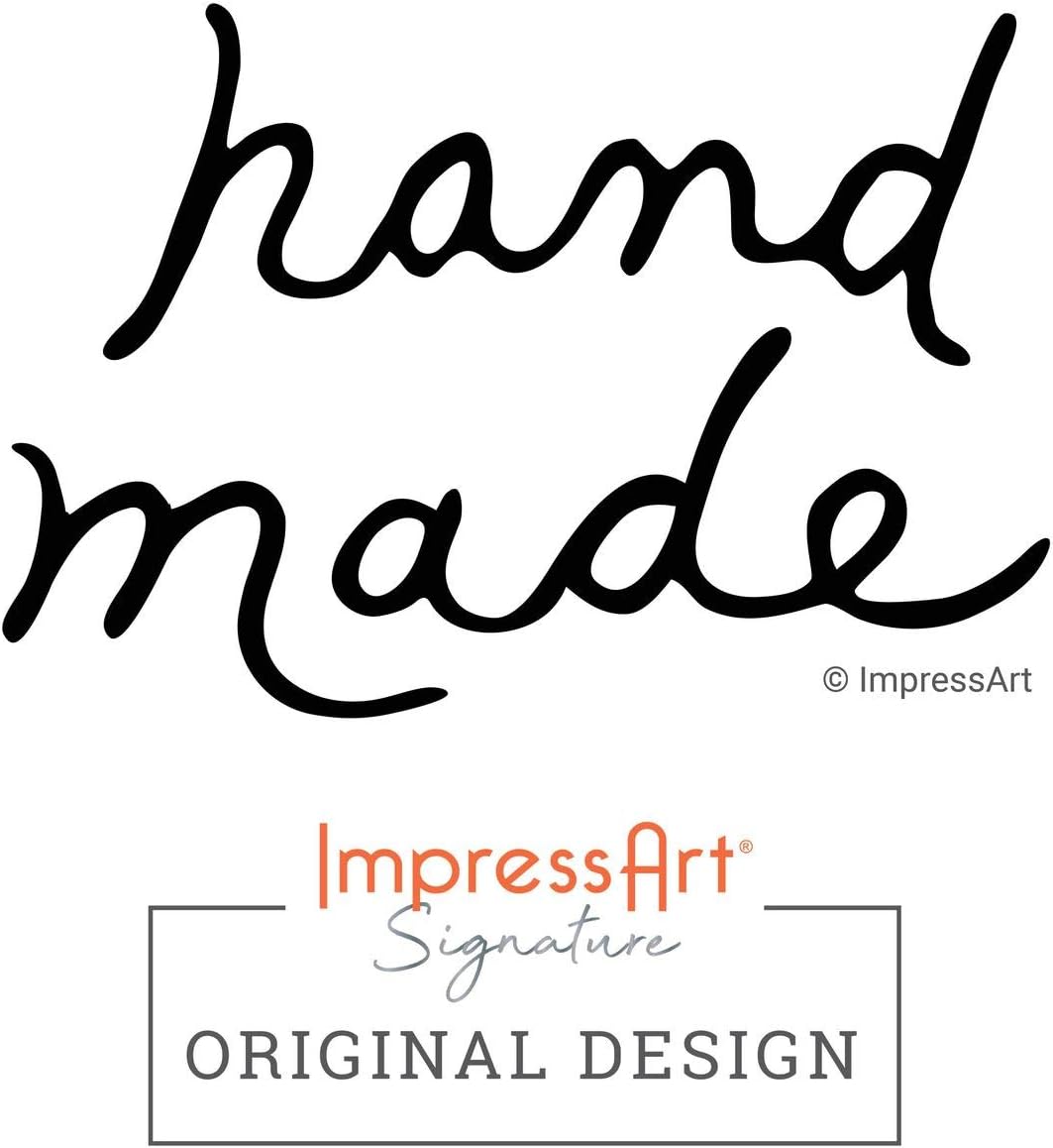 ImpressArt - Hand Made Signature Metal Design Stamp, 6mm