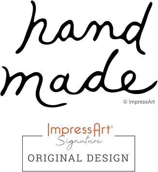ImpressArt - Hand Made Signature Metal Design Stamp, 6mm