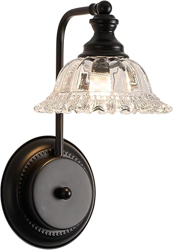 Miniatura 13 de Apliques de pared vintage con lámpara de pared de baño de vidrio de latón Vidrio de latón,Blanco,Negro