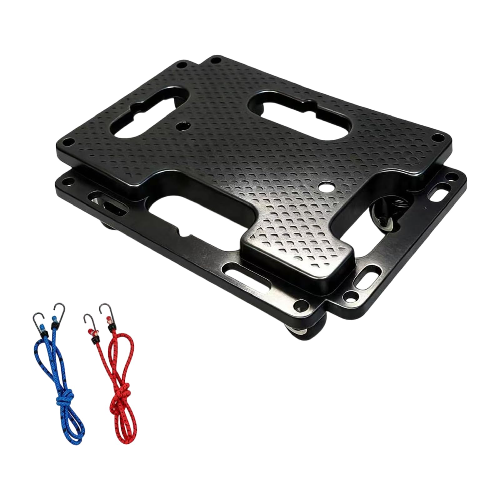 Customizable Transport Cart Larger Platform Connectable Mobile Multidirectional Wheel Easy Effortless to Push Quiet Utility