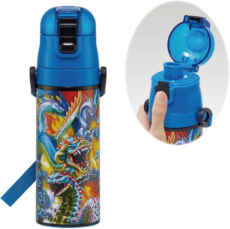 Amazon｜スケーター(Skater) 子供用 ステンレス 水筒 直飲み 470ml