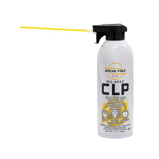 BreakFree CLP Gun Cleans Lubricates Prevent Aerosol Can, 12-Ounce/340gm, BF-CLP12, Clear (BF1009218)