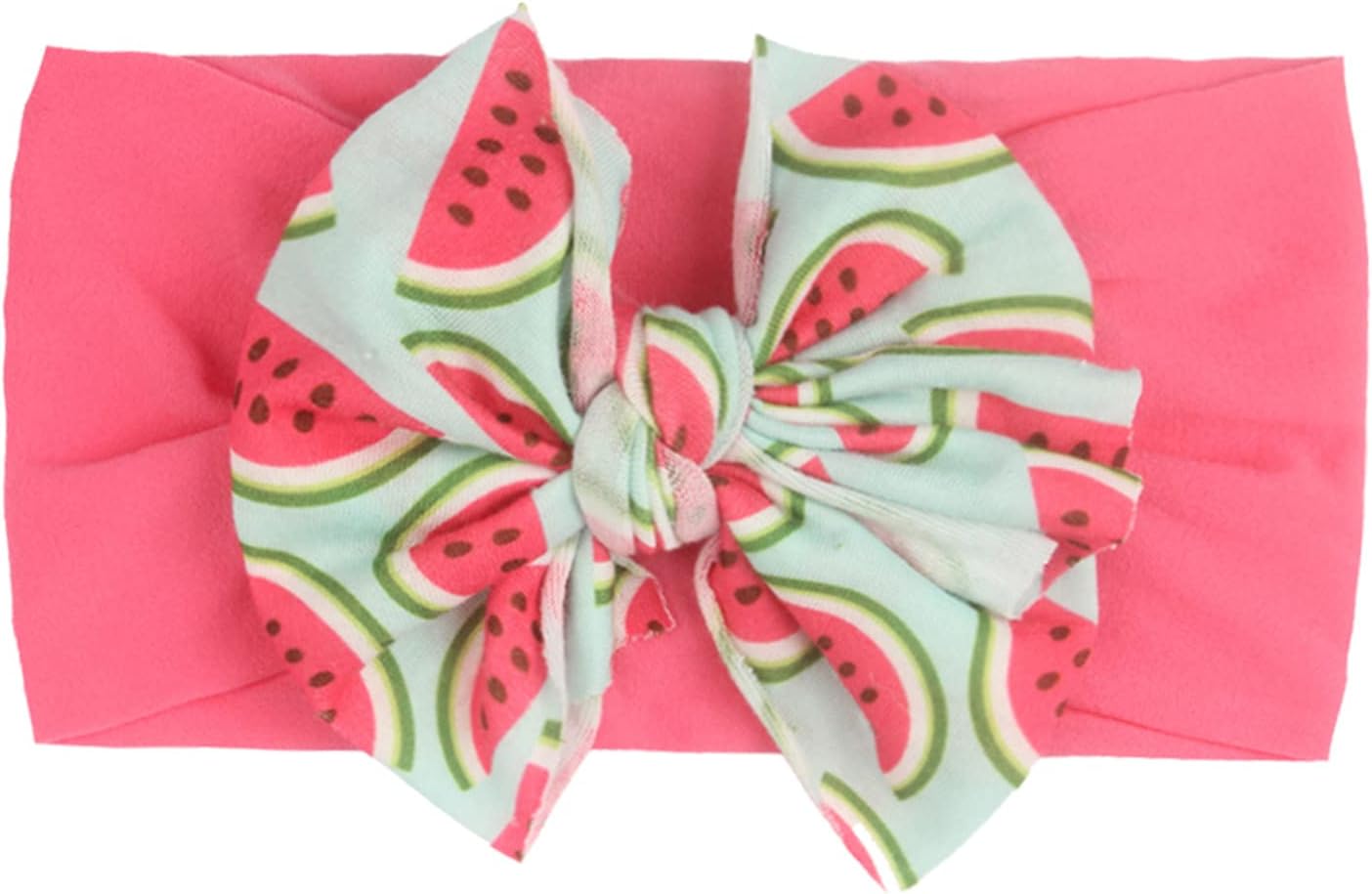 Digood 1PC Newborn Infant Baby Girls Watermelon Bow Headband Stretch Hairband Headwear,Children Costumes Headbands