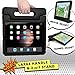 Official Cooper Dynamo Kids iPad Pro 12.9 Case for 1st/2nd Generation (2015/2017) | Unbreakable Protection, Magic Handle, Stand & Pencil Holder (NOT for 2018-2022 3rd-6th Gen) (Licorice Black)