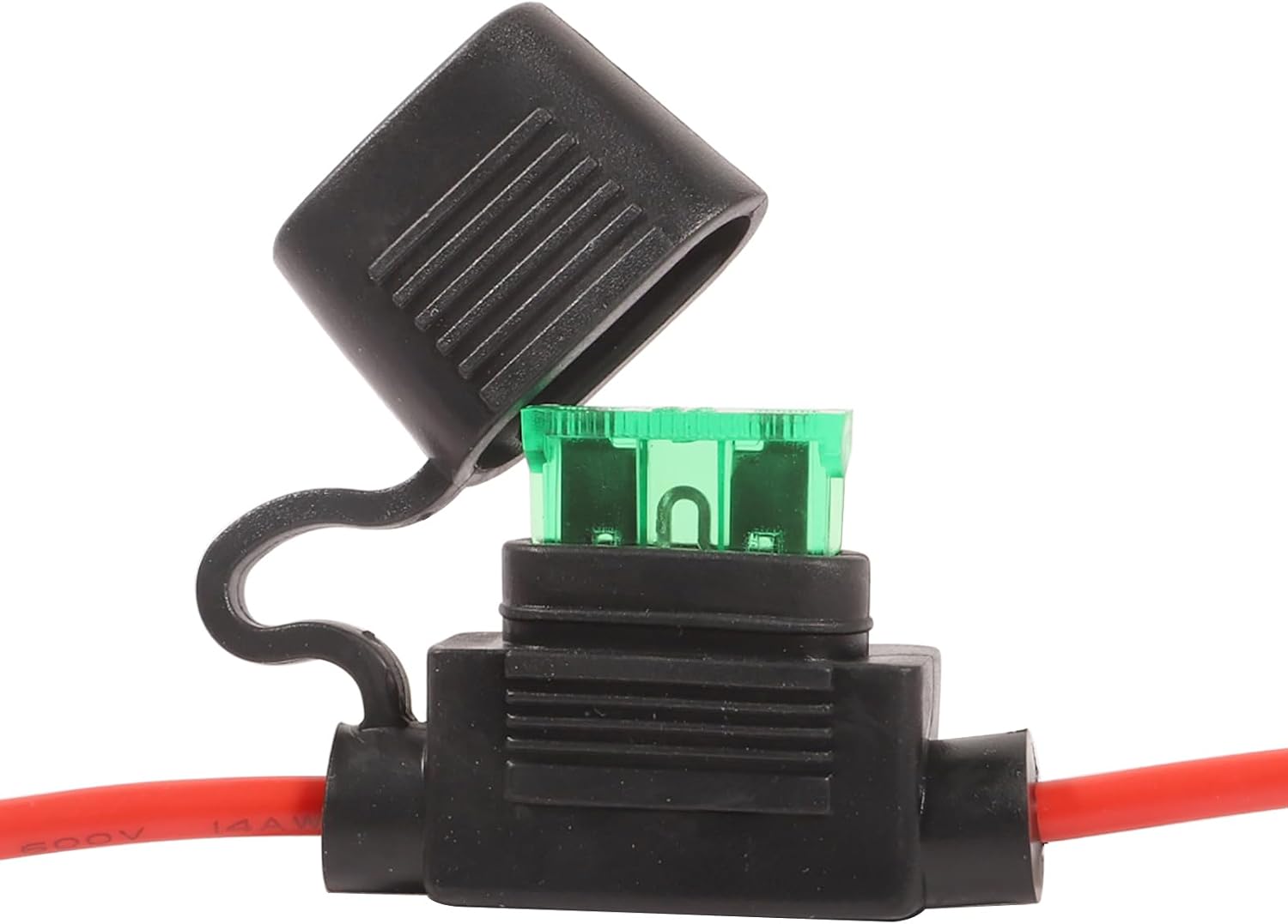 Electric Fan Relay Kit Dual 12V 40AMP Waterproof Thermostat Sensor 185°F On Radiator Cooling