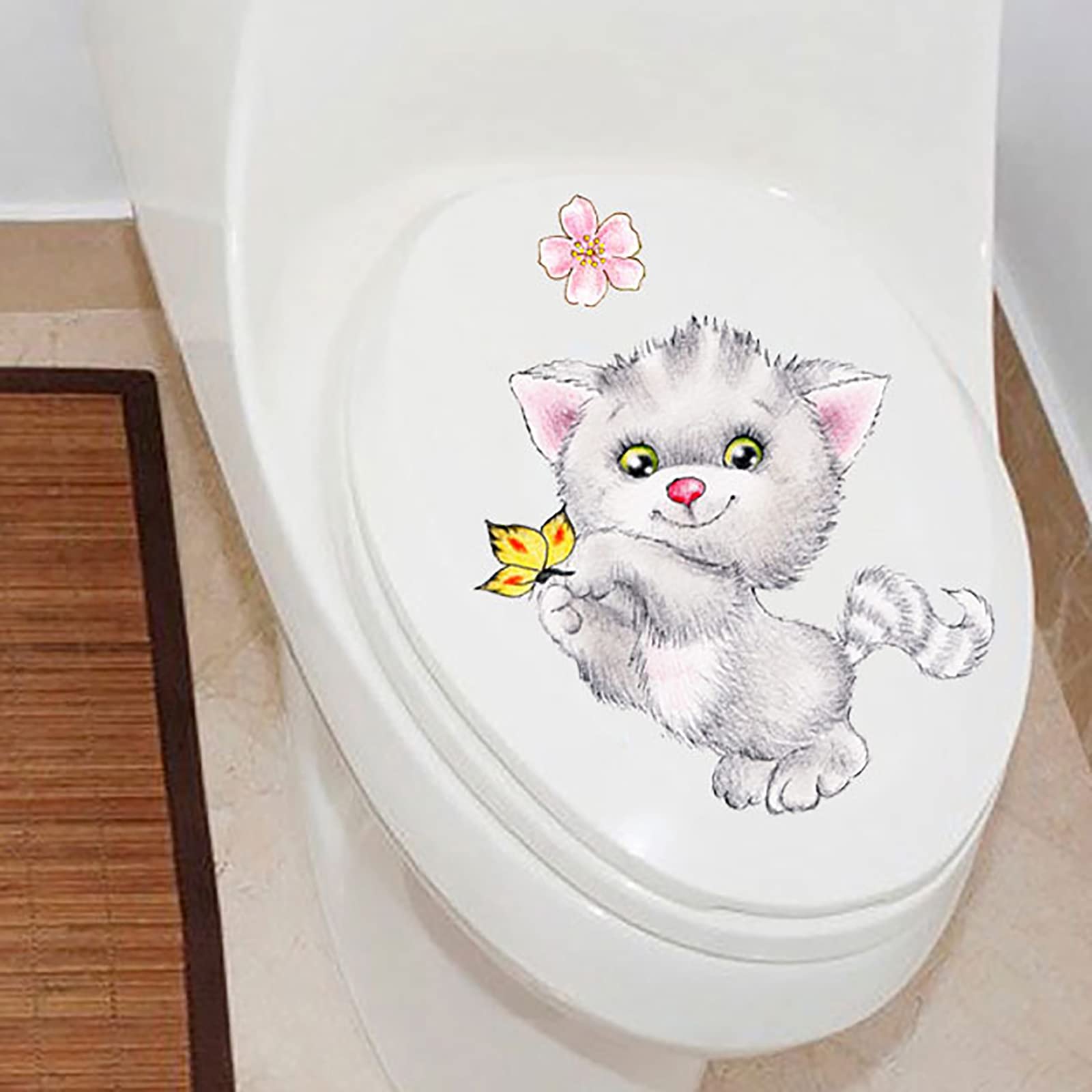 De troon Grappige Interessante Wc Muurstickers Glo... – Grandado