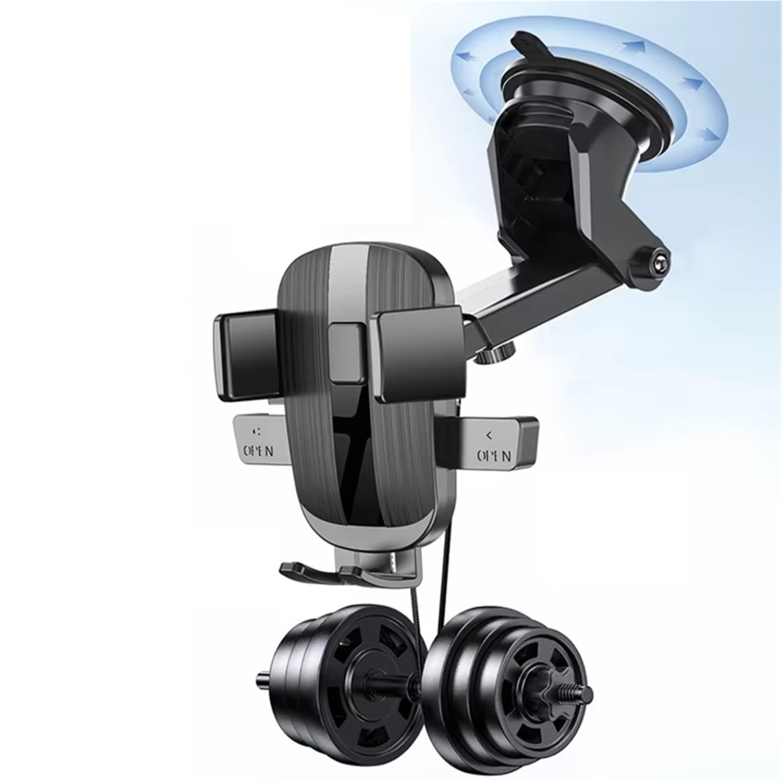 Supporto Universale Telefono Auto Ventosa Regolabile, Supporto GPS Supporto Telefono Accessori Bocchette Ventilazione, Telefono Telefono Cellulare Supporto Telefono Auto