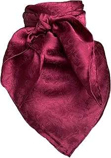Wild Rag Burgundy Silk Jacquard