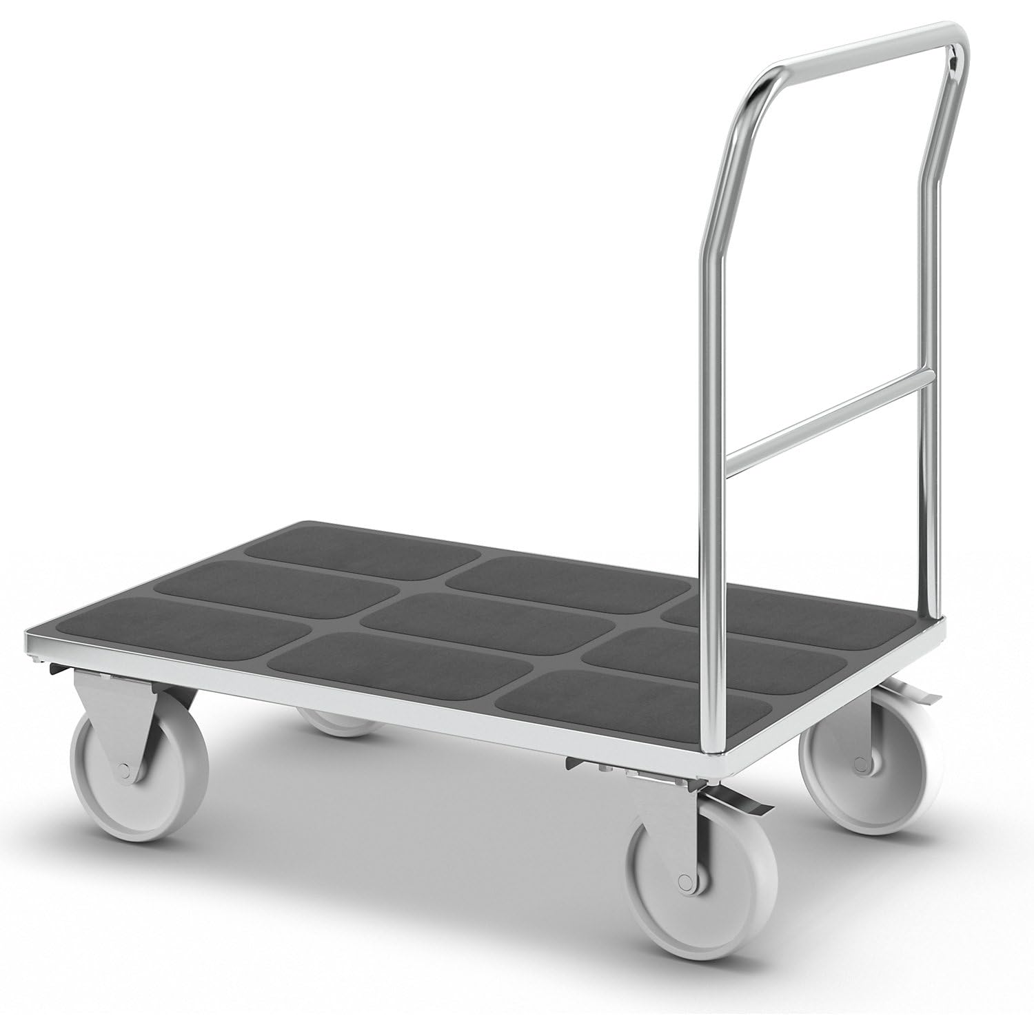 eurokraft Pro | Chariot Plate-Forme à parois grillagées