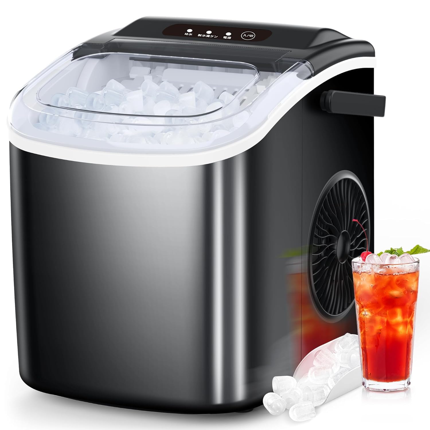 製氷機 家庭用 【高速製氷 自動洗浄機能 】 Amazon.co.jp: 製氷機 家庭用 6分高速製氷機 自動洗浄機能 1.2L大容量