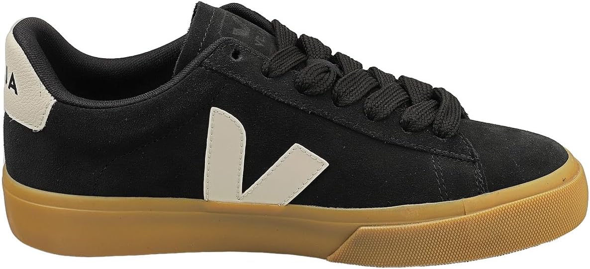Veja Campo Bold Womens Casual Trainers in Black White