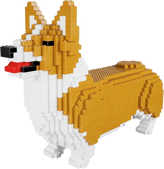 Dog Building Blocks Animal Dog Block Dog Building Set