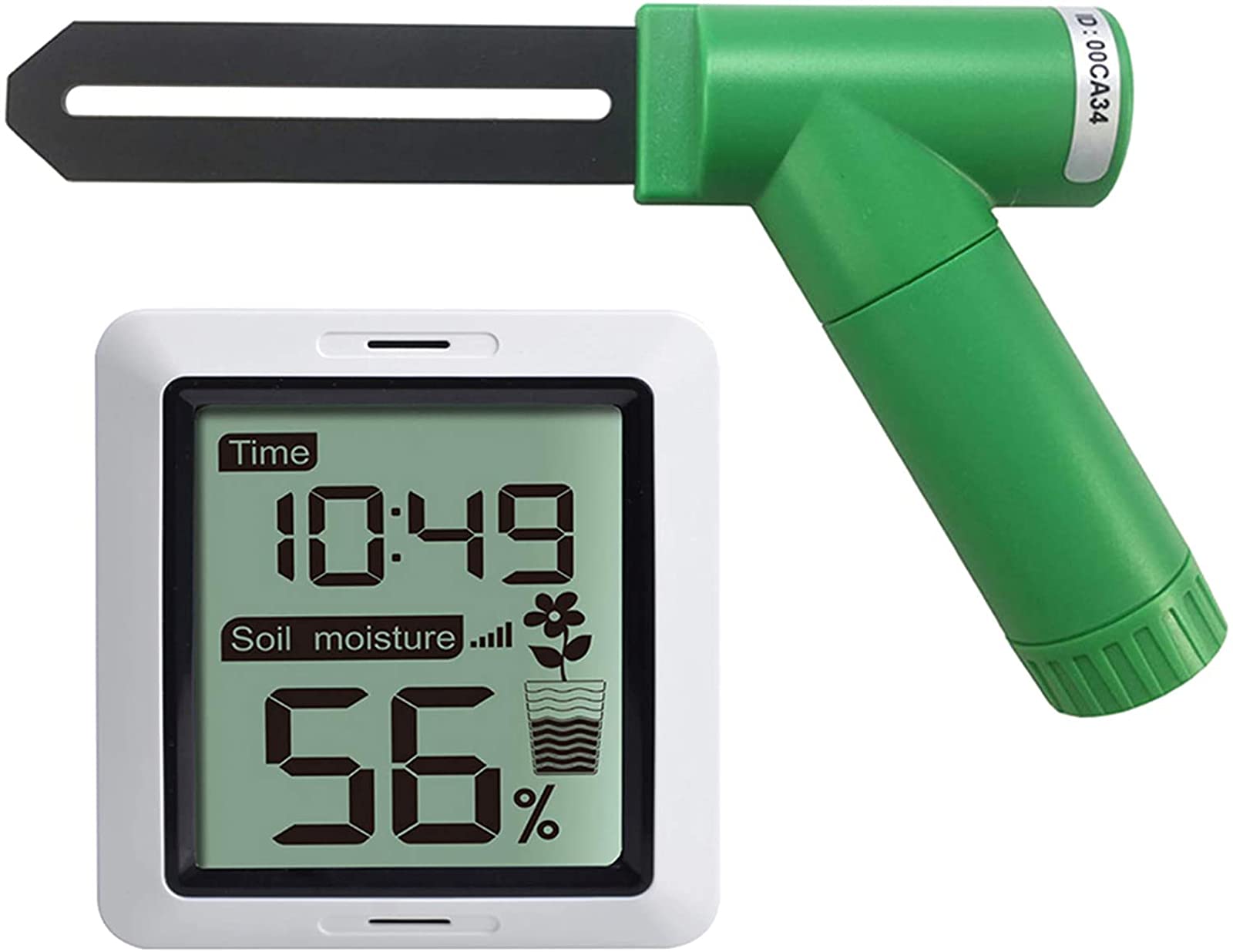 Buy Soil Moisture Meter , 100 Meters Wireless Transmission Soil Moisture Monitor, Moisture