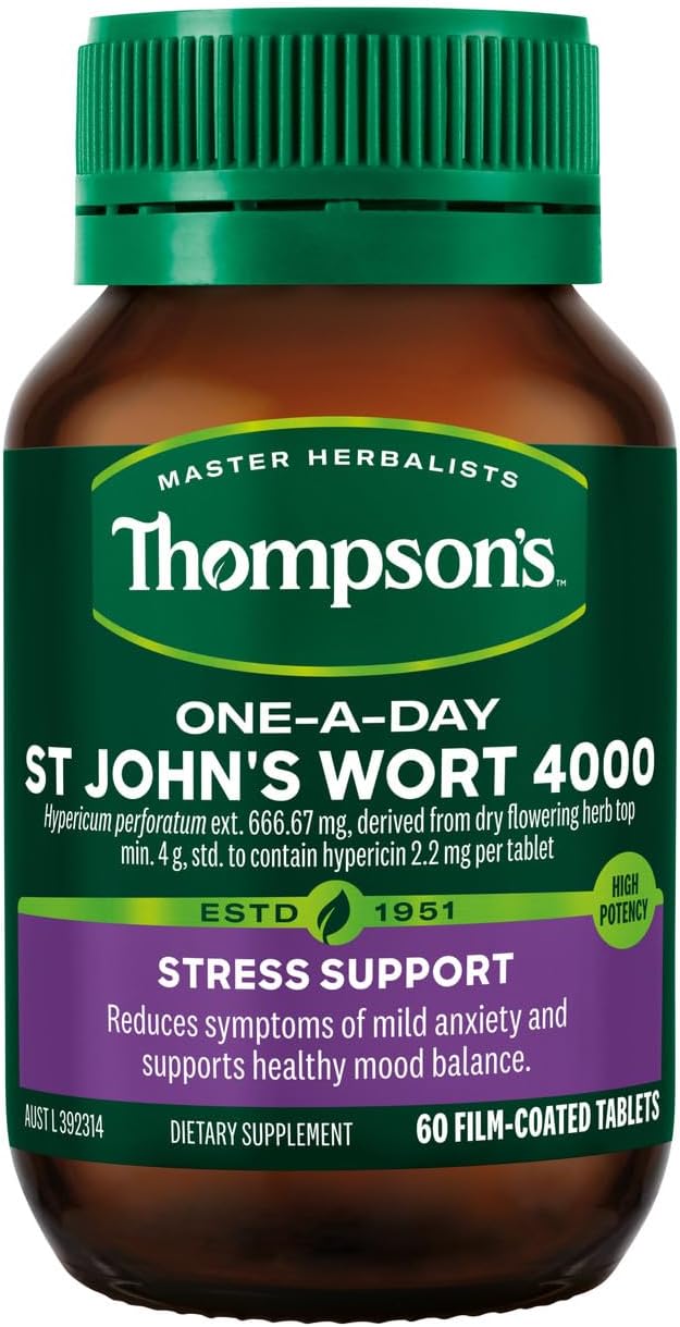Thompsons One-A-Day St Johns Wort 4000mg 60 tablets