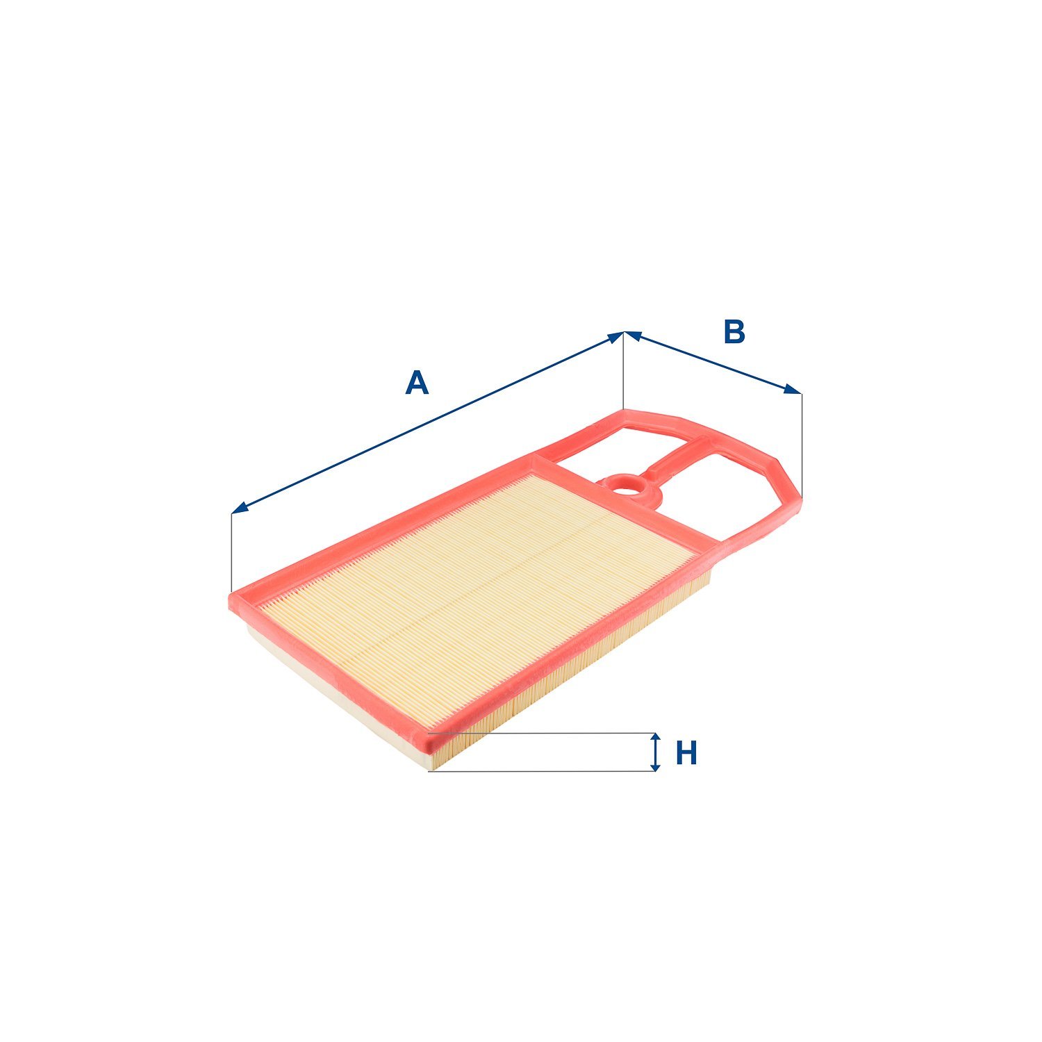 Filtre à Air UFI 30.301.00 - Compatible Alfa Romeo, Chrysler, Fiat, Ford, Lancia - Diamètre 227mm