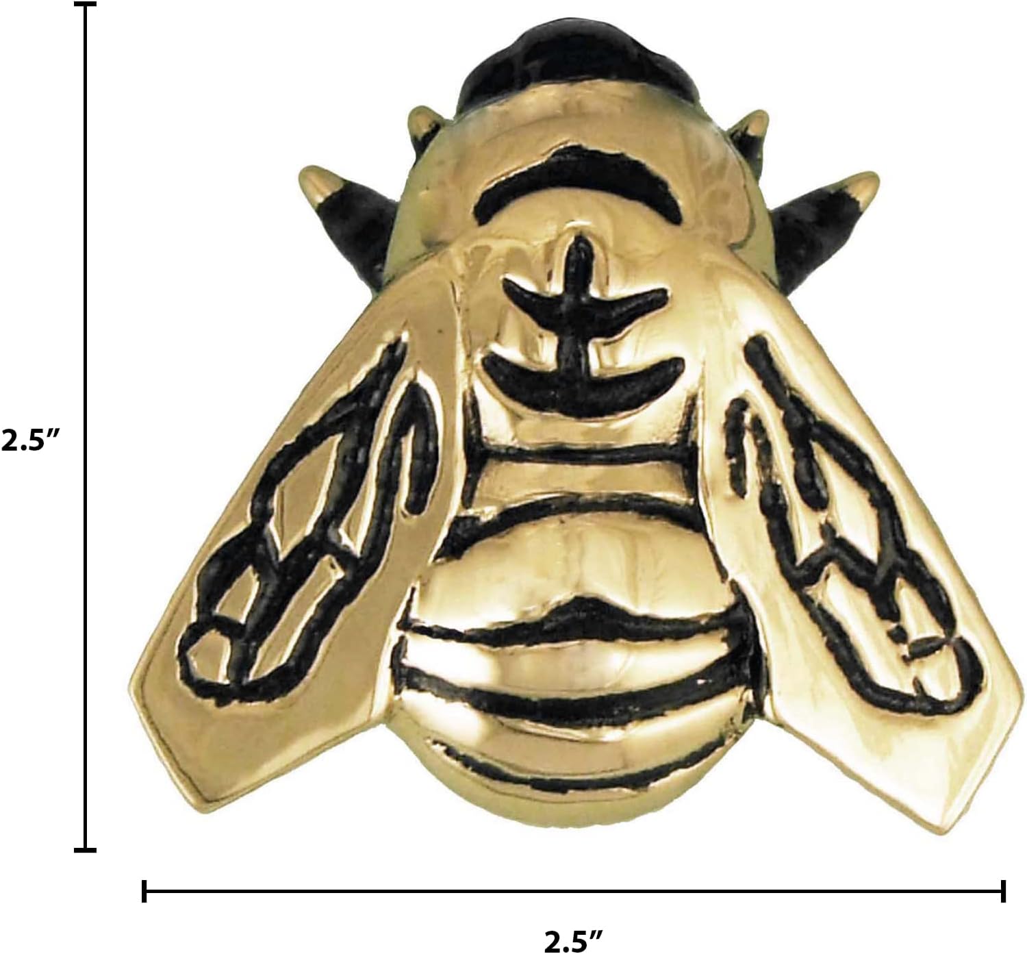 Bumblebee Doorbell Ringer - Solid Brass