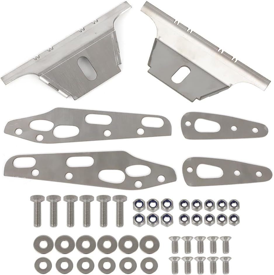For 1991-1995 Honda Civic EG Hatchback Front & Rear Bumper Lifts with Hardware