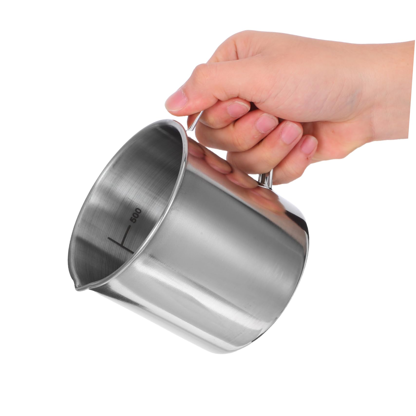 Cabilock 3 piezas Copa Inoxidable con Graduada Vaso Medidor de Resistente y Fácil de Limpiar para Cocina y