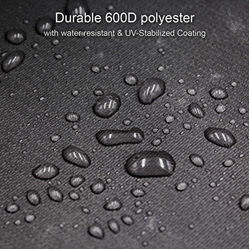 LBG Products Outside Square Black Air Conditioner Cover 28" L x 28" D x 32" H for Central AC Condenser Units - Thumbnail 4