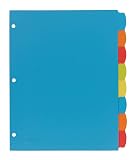 Avery® Write & Erase Plastic Dividers, 8-Tab, Multicolor, 1 Set – view 6
