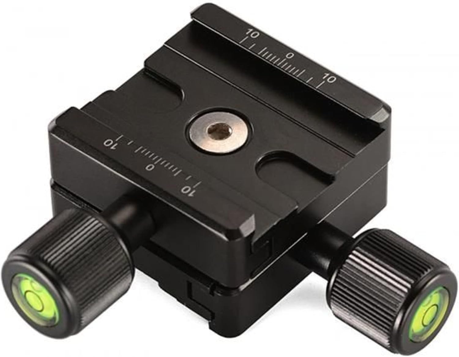 LEOFOTO 50mm DDC-50 Twin/Double Duplex Clamp Set & QR Plate Subtend/Bidirectional Arca/RRS Compatible