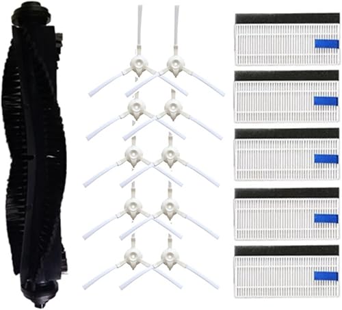 EtliN Cepillo de rodillo lateral Filtro HEPA compatible con Tefal Rowenta X-Plorer Serie 75 RG7687 RR7687WH Kit de accesorios para aspiradora