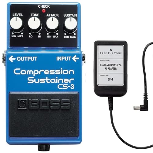 BOSS {X CS-3 RvbT[ + ACA_v^[ FREE THE TONE SP-9 Zbg