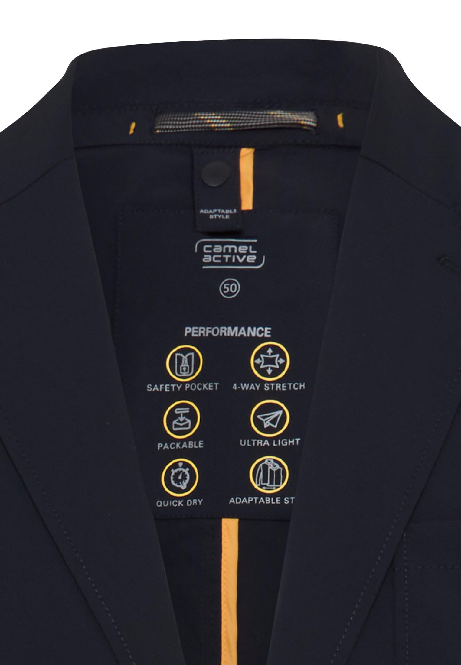 camel active Herren 442865-7i23 Blazer (1er Pack)