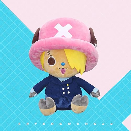 Miniatura 7 de Muñeco de peluche de anime, figura de peluche suave, coleccionable de dibujos animados, muñeca de felpa suave para decoración del hogar del automóvil