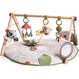 Tiny Love Luxe Developmental Gymini, Elegante Gimnasio Infantil Evolutivo con Música, Desde 0 Meses, Gimnasio bebé, 20 Actividades, Juguete Musical Portátil, 12 Tarjetas de Logros, Boho Chic