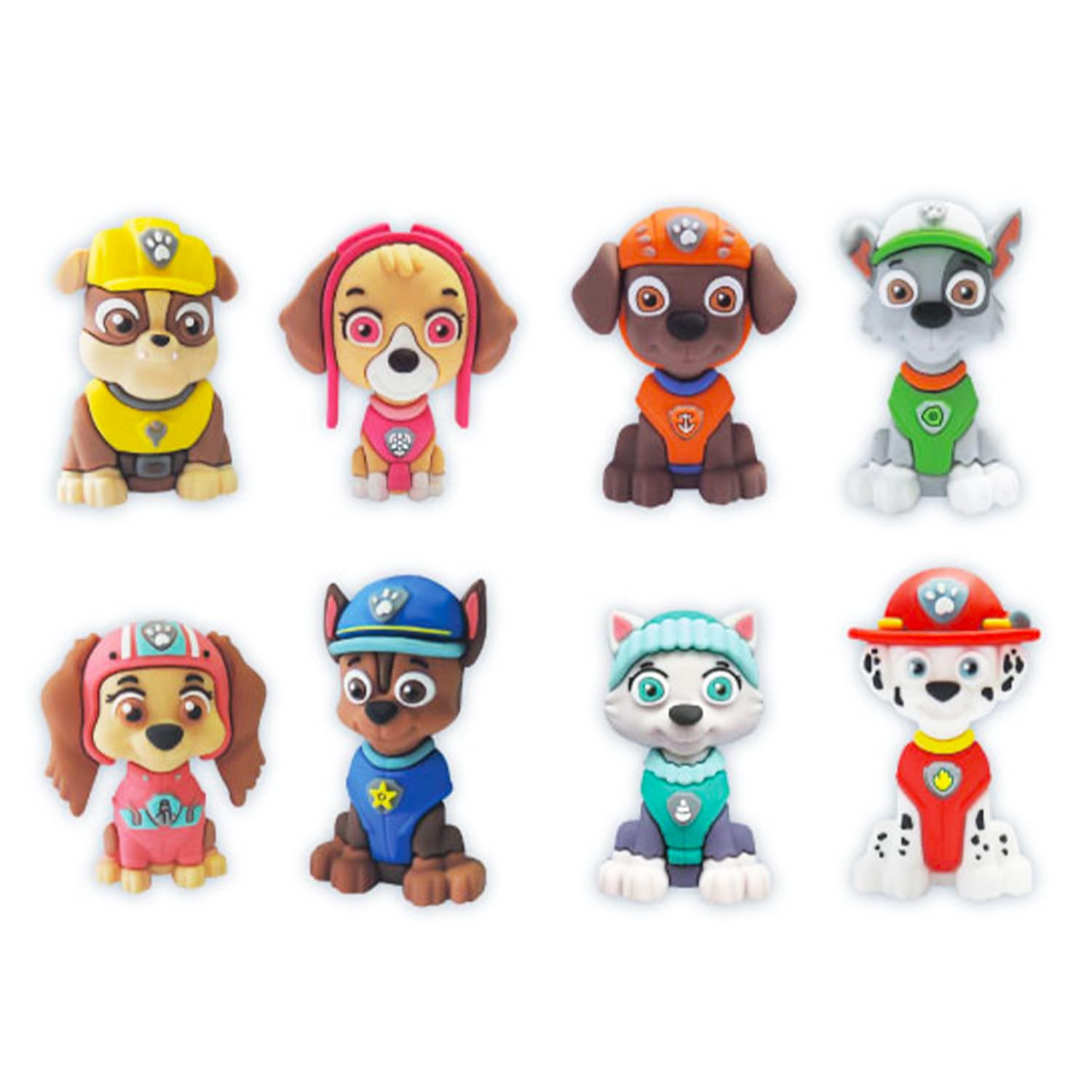 Paw Patrol Bomboniere per feste con sacchetto cieco, confezione con 3 mini personaggi misteriosi e adesivi, altro ancora | Paw Patrol Mini figurine per bambini, ragazzi, ragazze