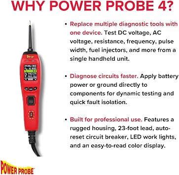 Power Probe 4 Kit with AMP & PWM Adapter Tips