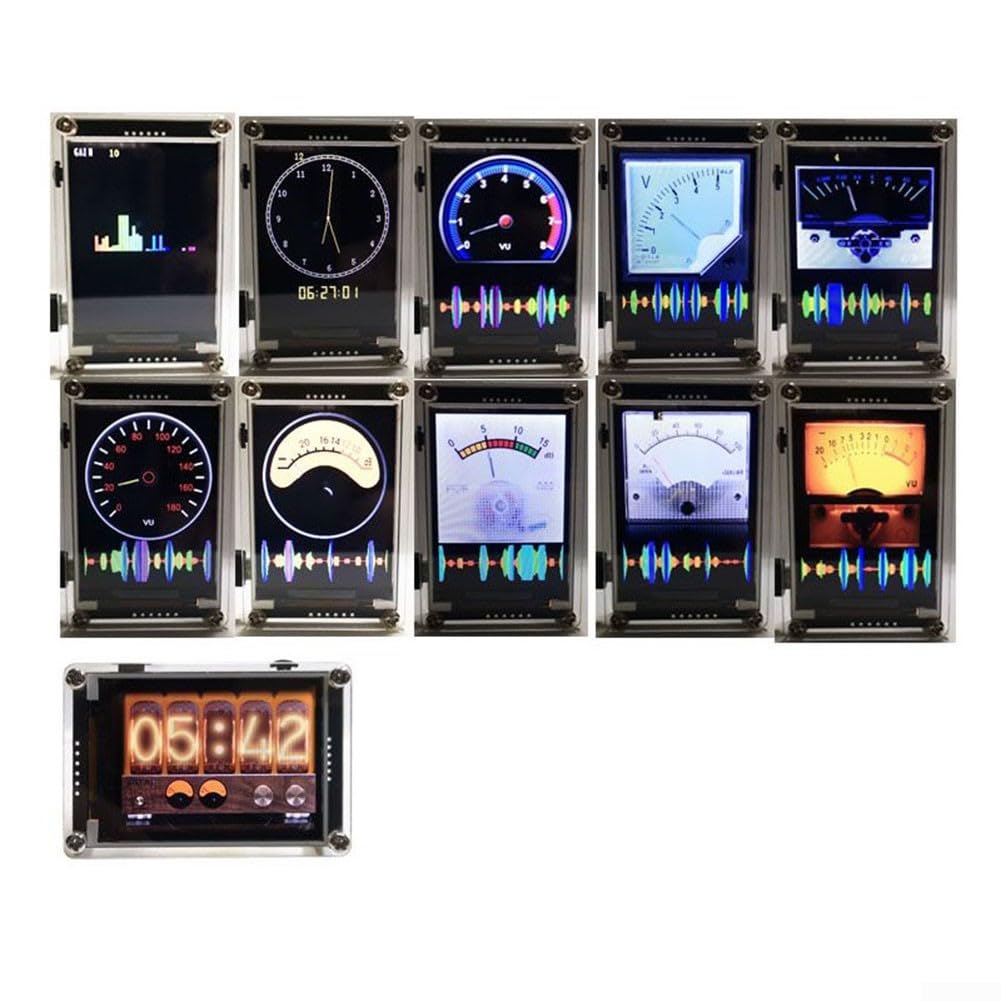 Modulo Display Spettro Audio EO064 – VU Meter Musicale Con Schermo 3,2″, Analizzatore Di Spettro - Foto 2