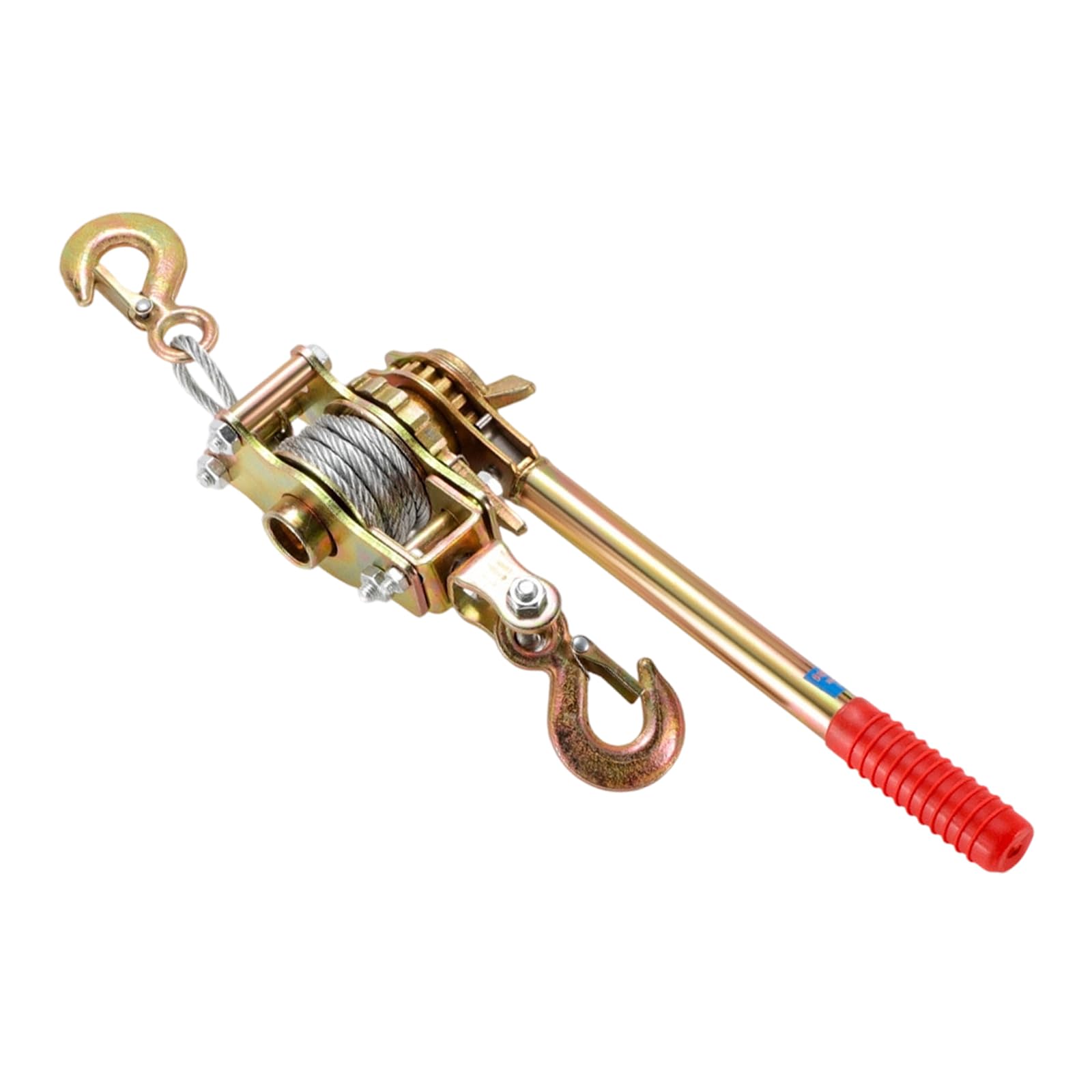 Fgdtree Single Line Professional Manual Ratcheting Mechanism Tightener Locking Device Compact Design Easy Operations Professional Settings Small Handheld Ratcheting Wire Rope Tightener