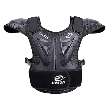 Kids Armor Vest Body Chest Spine Back Protector Vest Protective Jacket for Cycling Skating Skiing Skateboarding