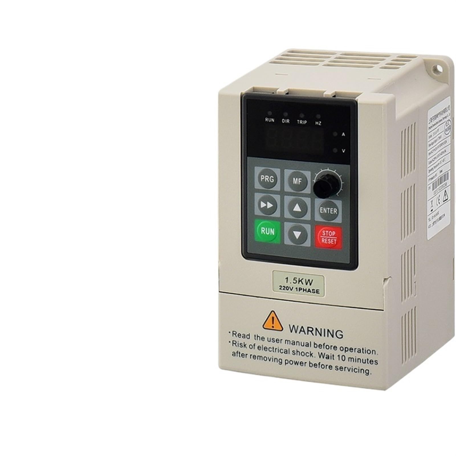Convertisseur de fréquence VFD 1.5kW pour contrôle moteur précis