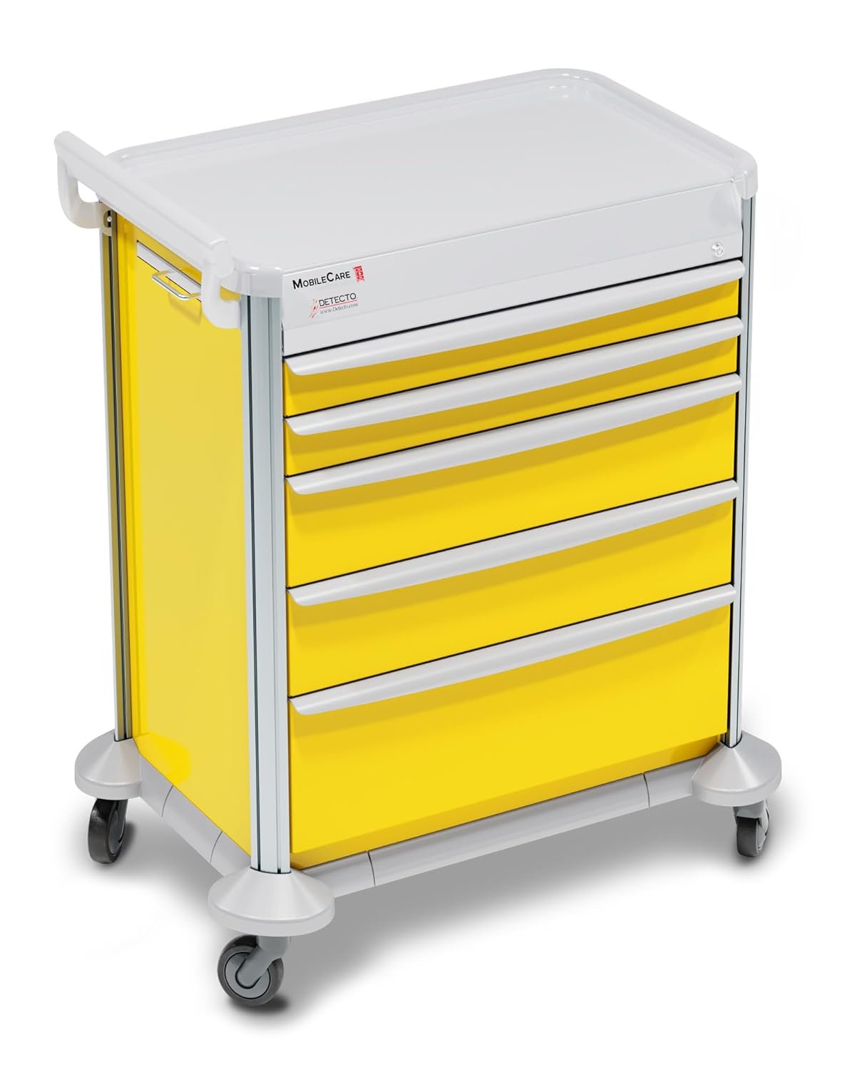 Detecto, 2023040, Mobile Care Medical Cart, Keyed Lock