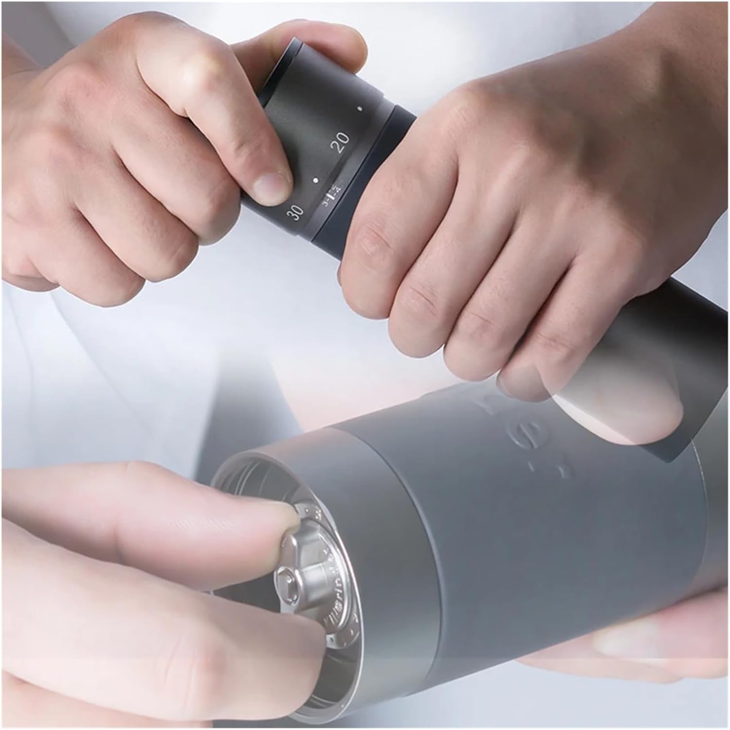 K2 K4 K5 K6 Aluminum Portable Coffee Grinder Manual Coffees High-end Grinding Core Burr Grinders 35g(K4)
