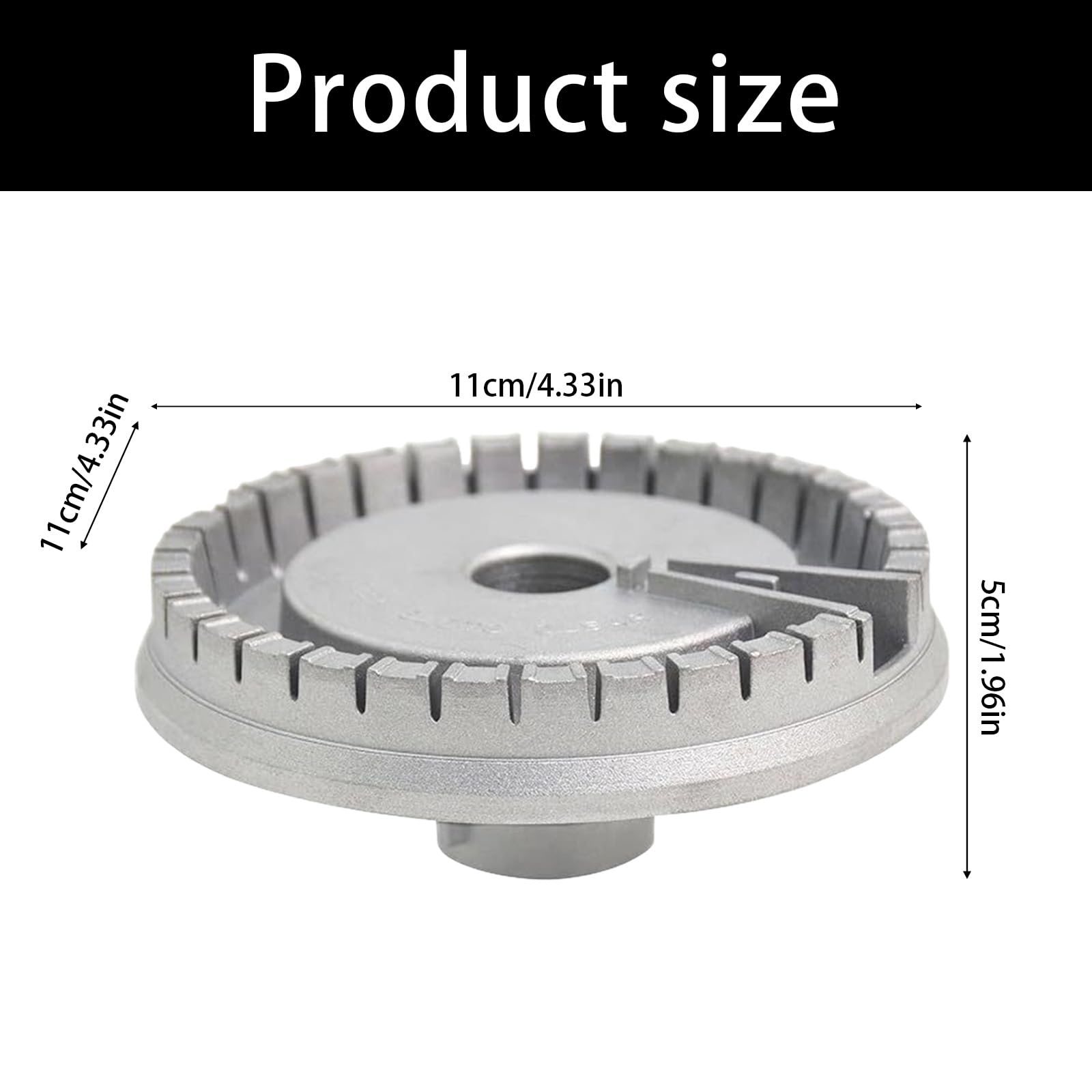 XAGMODSHN Green - Base de repuesto para estufa de horno de aluminio forjado de hierro forjado estándar, base de extensión de pieza de dispositivo de aire