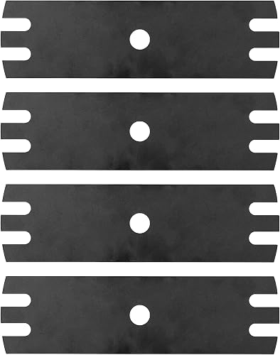 4 Pack Replacement 781-0080-0637 Edger Blade for MTD 250-586-013 250586 for Yard Machines 256-587-700 Yard Machines 256-587-700 for Troy-Bilt 25B-554E011 25A-553F063 Lawn Mower Models