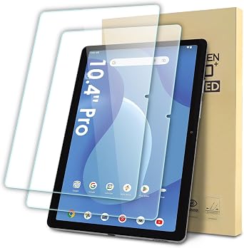 2-Pack Screen Protector Compatible with Onn 10.4" Tablet Pro 2023 Model, Tempered Glass Clear Film, Anti-Scratch, 9H Hardness, Easy Installation