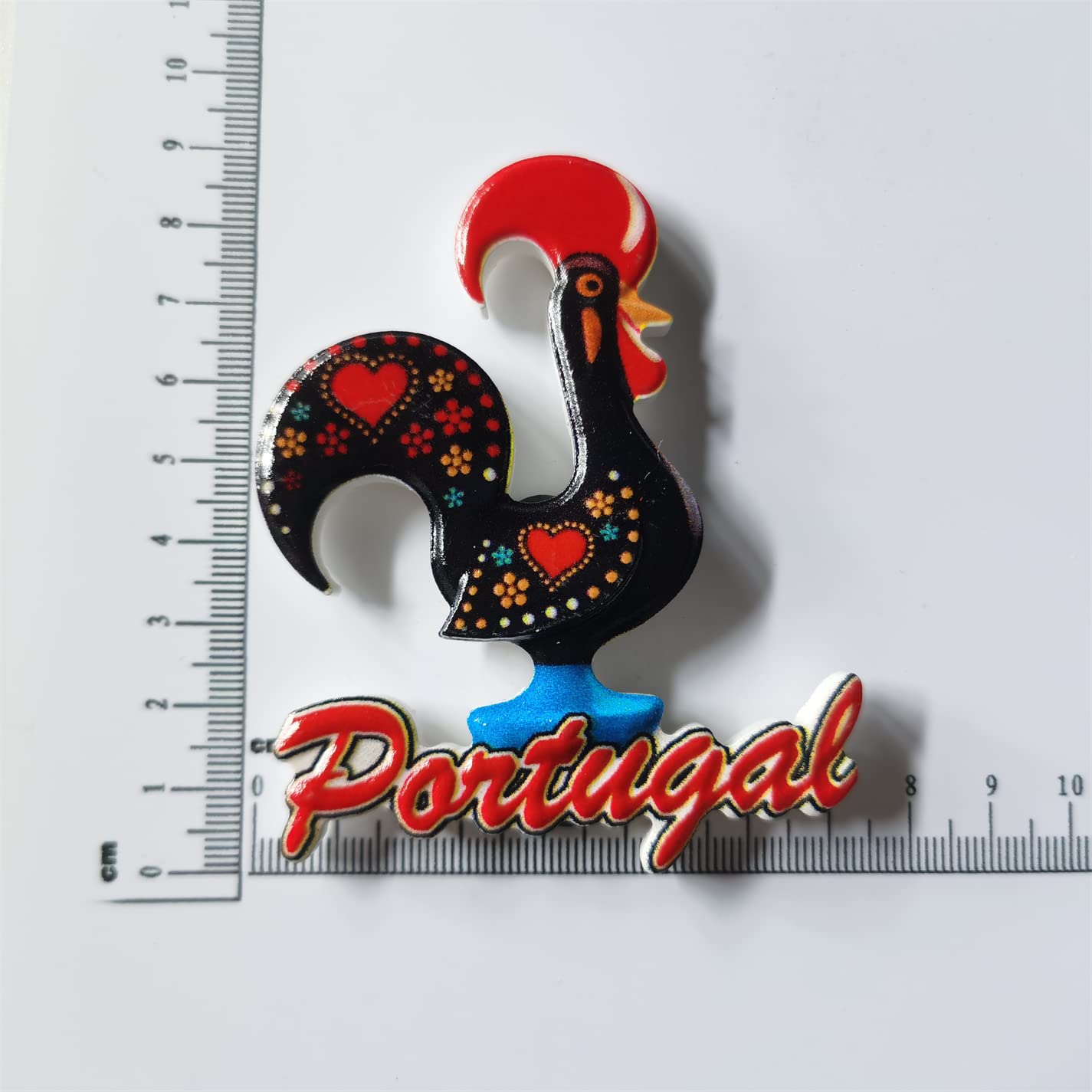 Portogallo Gallo Portogallo Magnete Frigorifero Magnete Decorazione Magnete Magnete Adesivo Souvenir Resina Artigianato