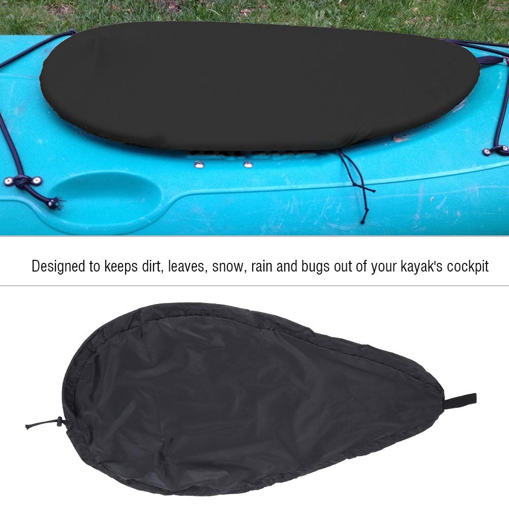 Boat Rowing, Storage, Cover Effective Blocking Cockpit Protector Cockpit Cover for Kayakers Ocean Kayaks Storage Use Kayaks Sit On Top Kayak, Kayak (XL)